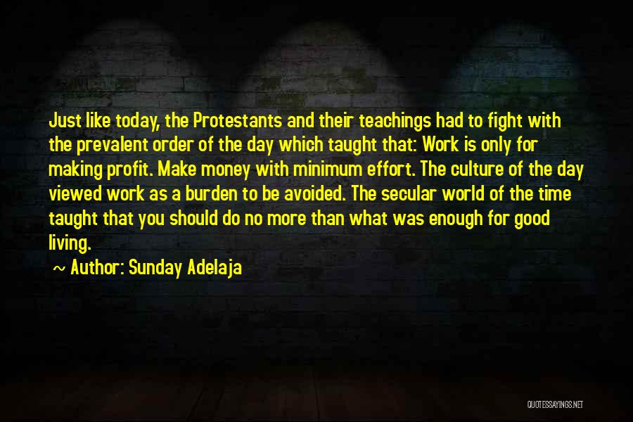 Minimum Effort Quotes By Sunday Adelaja