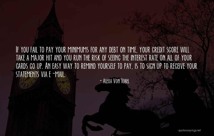 Minimums Quotes By Alexa Von Tobel Minimums Quotes By Alexa Von Tobel