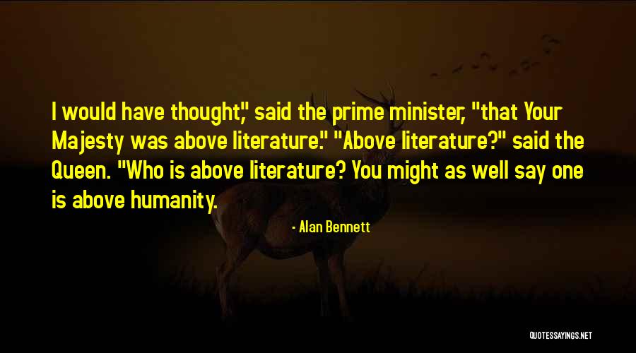 Minister Quotes By Alan Bennett Minister Quotes By Alan Bennett