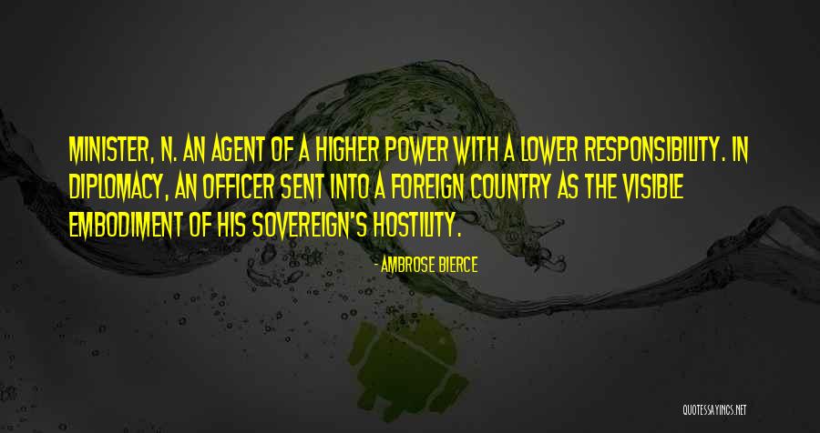 Minister Quotes By Ambrose Bierce Minister Quotes By Ambrose Bierce