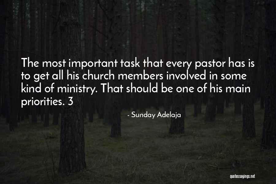 Ministry Leadership Quotes By Sunday Adelaja Ministry Leadership Quotes By Sunday Adelaja