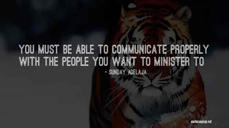 Ministry Work Quotes By Sunday Adelaja Ministry Work Quotes By Sunday Adelaja