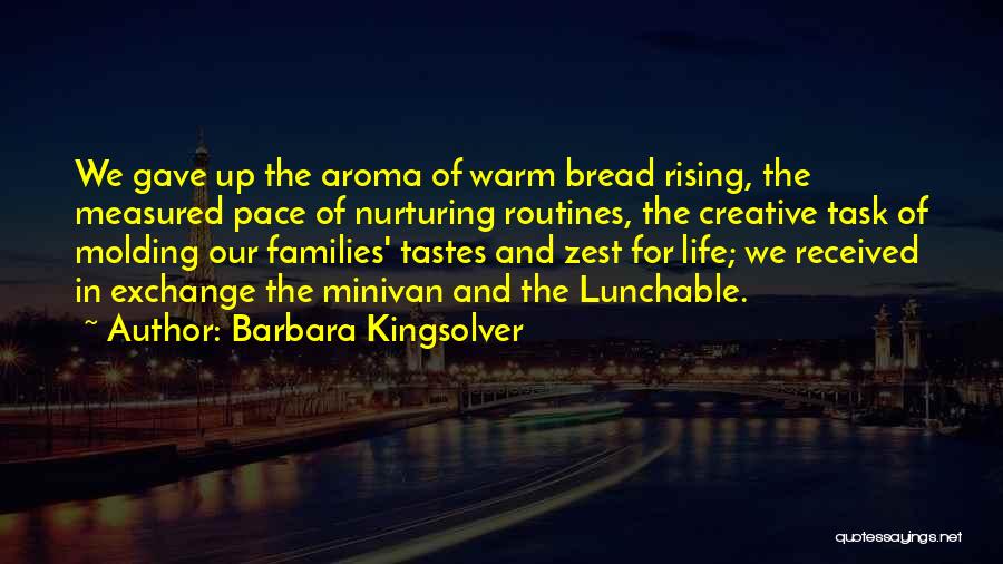 Minivan Quotes By Barbara Kingsolver