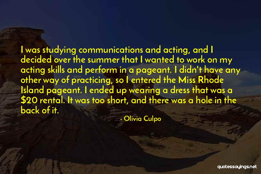 Minkoffs Quotes By Olivia Culpo Minkoffs Quotes By Olivia Culpo