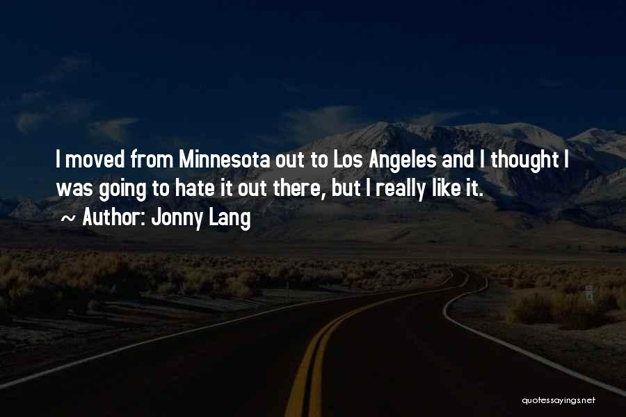 Minnesota Quotes By Jonny Lang