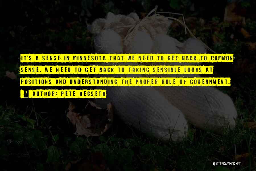 Minnesota Quotes By Pete Hegseth