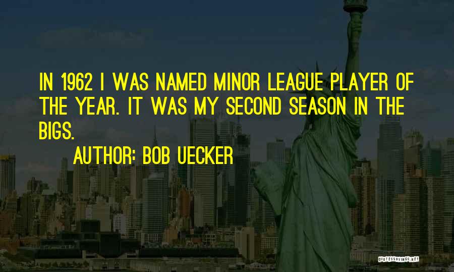 Minor League Quotes By Bob Uecker