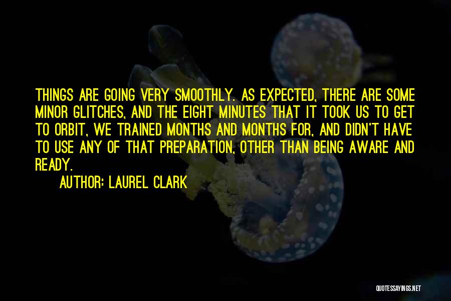 Minor Things Quotes By Laurel Clark