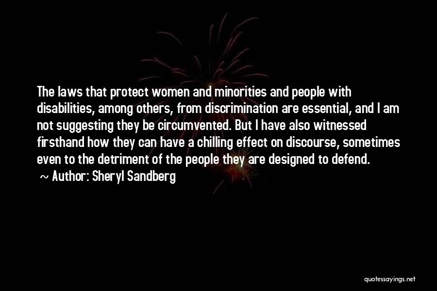 Minorities Quotes By Sheryl Sandberg