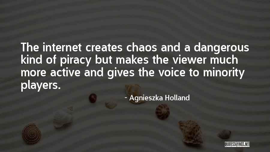 Minority Quotes By Agnieszka Holland Minority Quotes By Agnieszka Holland