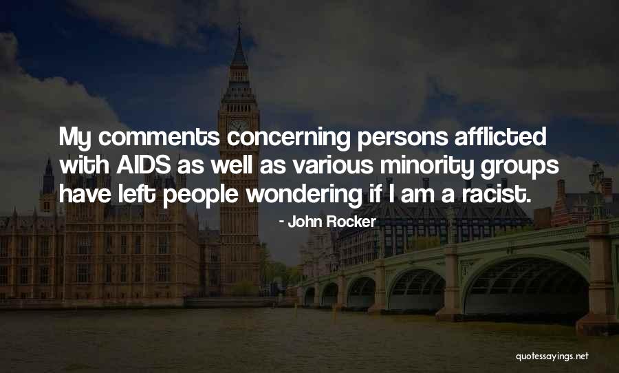 Minority Quotes By John Rocker Minority Quotes By John Rocker