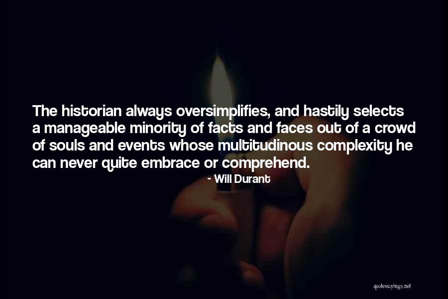 Minority Quotes By Will Durant