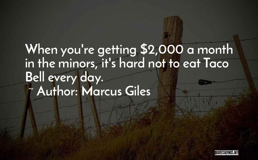 Minors Quotes By Marcus Giles