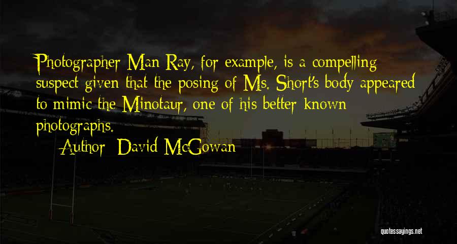 Minotaur Quotes By David McGowan