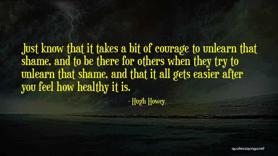 Minshan Chen Quotes By Hugh Howey Minshan Chen Quotes By Hugh Howey