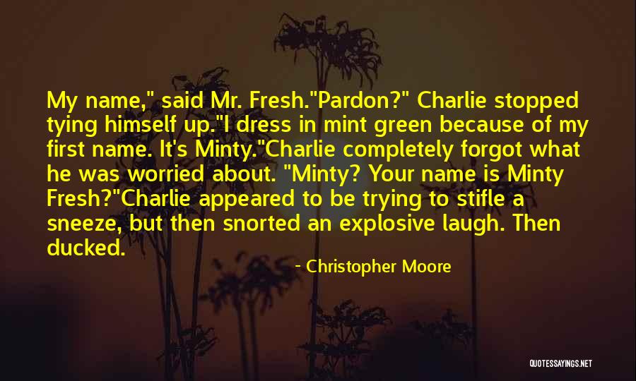 Minty Quotes By Christopher Moore Minty Quotes By Christopher Moore