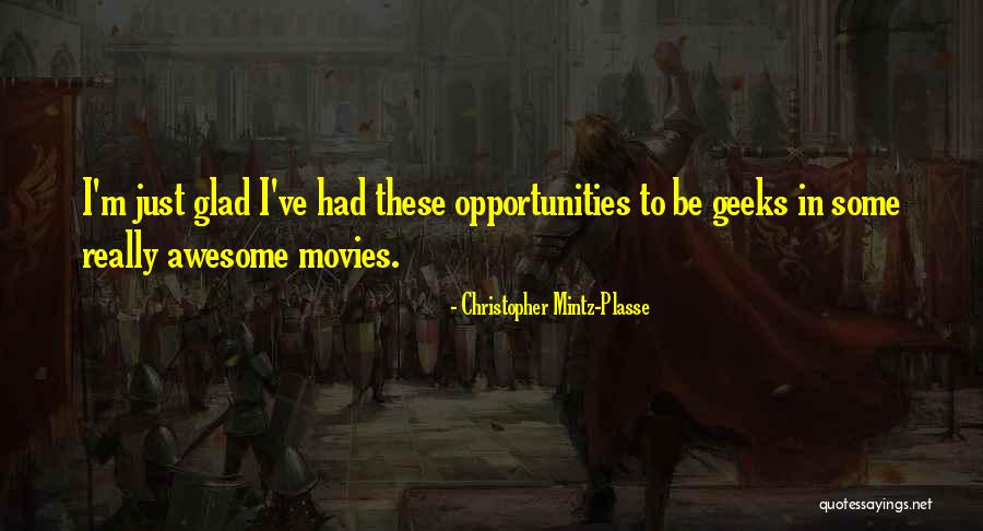 Mintz Quotes By Christopher Mintz-Plasse
