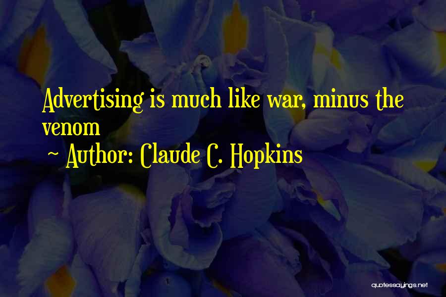 Minus Quotes By Claude C. Hopkins