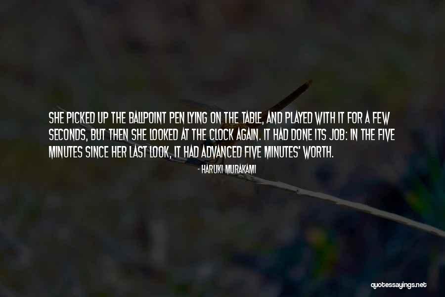 Minutes Seconds Quotes By Haruki Murakami Minutes Seconds Quotes By Haruki Murakami