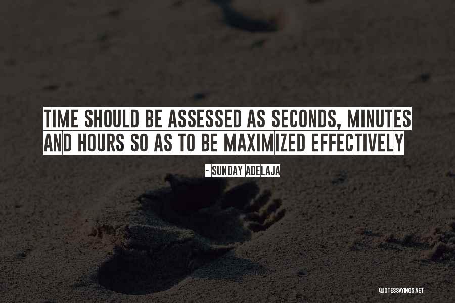 Minutes To Hours Quotes By Sunday Adelaja Minutes To Hours Quotes By Sunday Adelaja