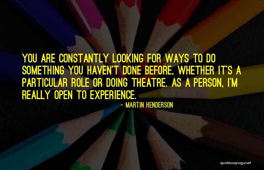 Minutolo Family Quotes By Martin Henderson Minutolo Family Quotes By Martin Henderson