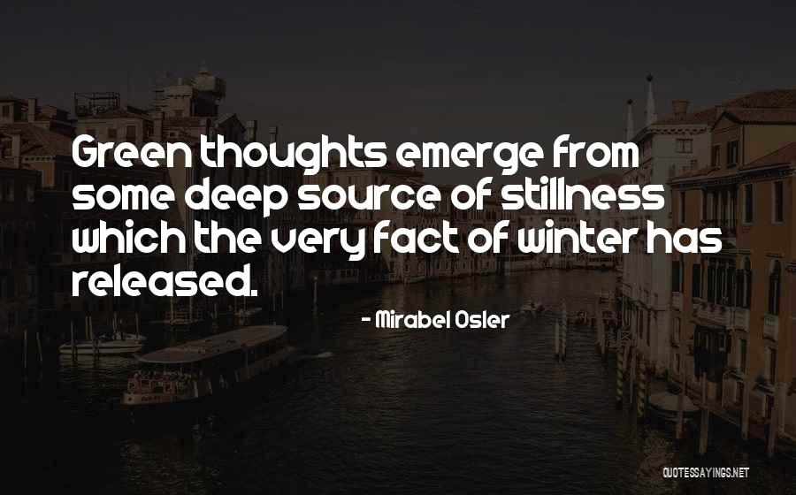 Mirabel Osler Quotes 1637833 Mirabel Osler Quotes 1637833