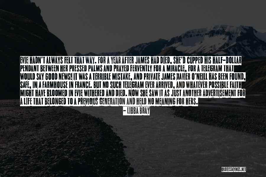 Miracle And Faith Quotes By Libba Bray Miracle And Faith Quotes By Libba Bray