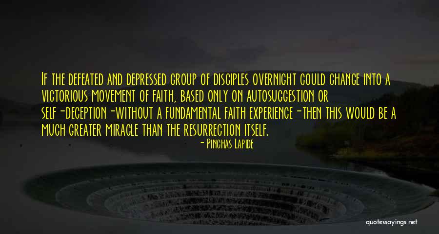 Miracle And Faith Quotes By Pinchas Lapide Miracle And Faith Quotes By Pinchas Lapide