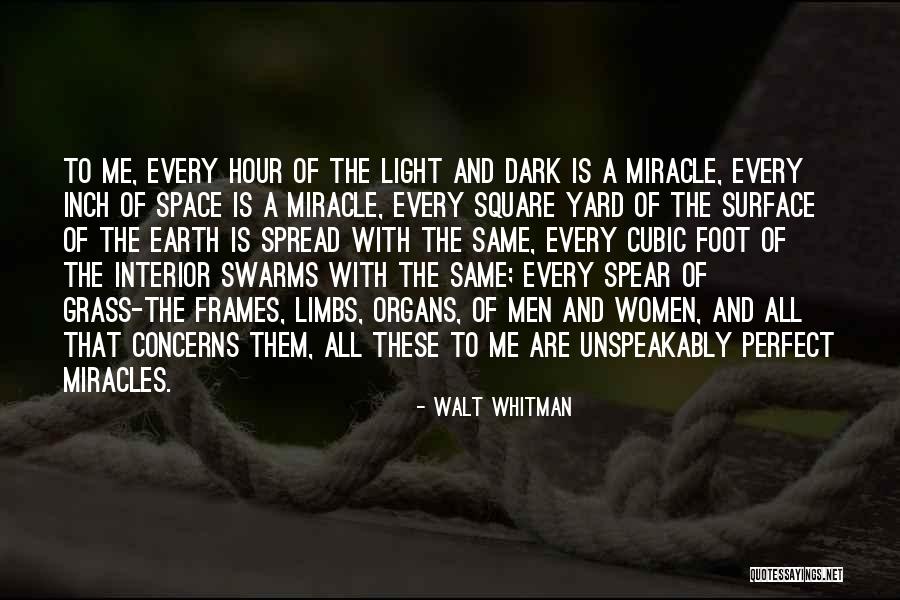 Miracle Of Miracles Quotes By Walt Whitman Miracle Of Miracles Quotes By Walt Whitman