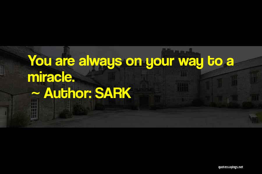 Miracle Quotes By SARK