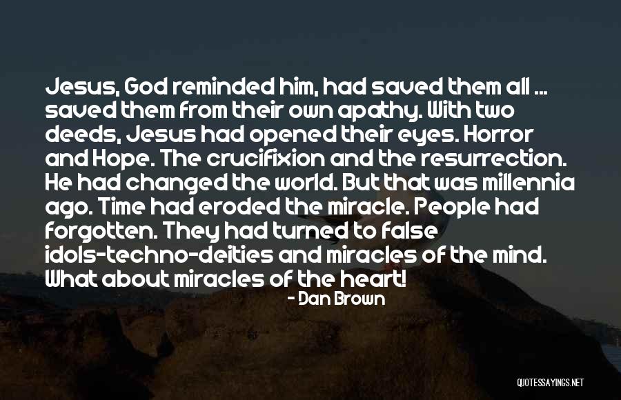 Miracles And Hope Quotes By Dan Brown