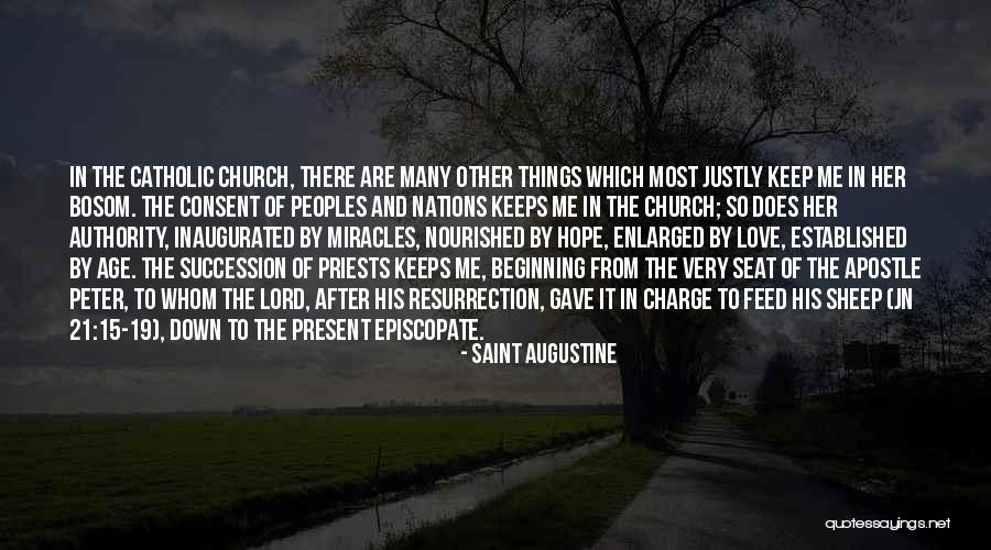 Miracles And Hope Quotes By Saint Augustine Miracles And Hope Quotes By Saint Augustine