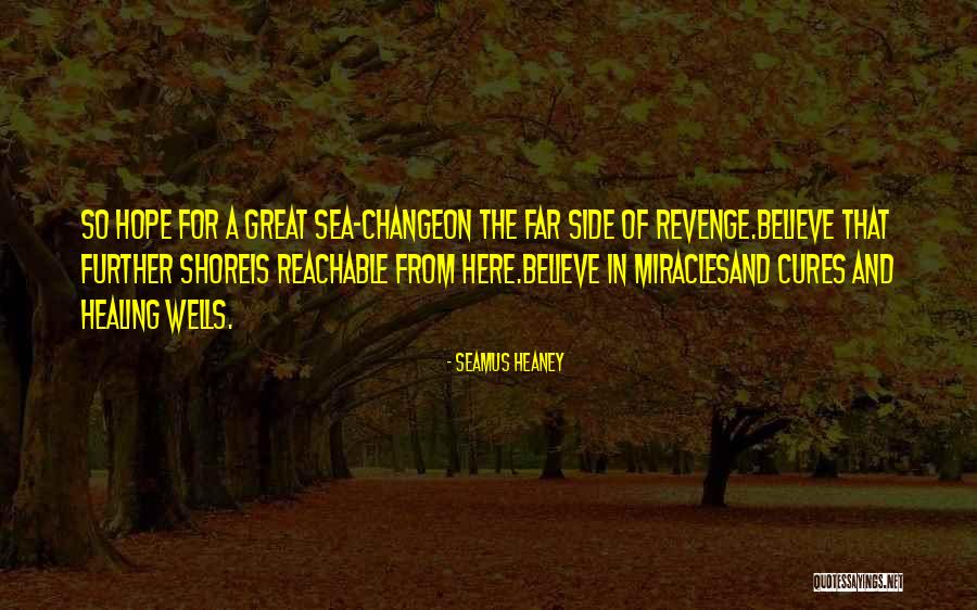 Miracles And Hope Quotes By Seamus Heaney Miracles And Hope Quotes By Seamus Heaney