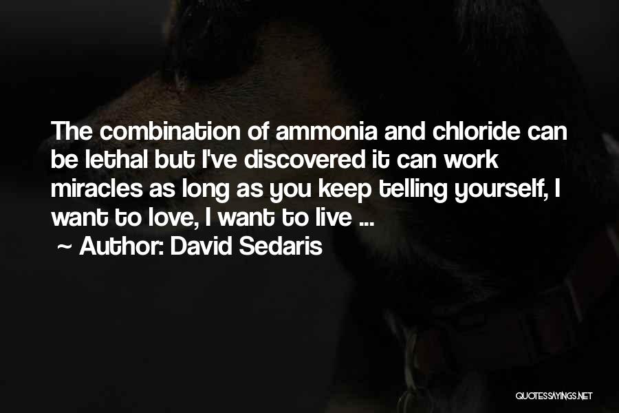 Miracles And Love Quotes By David Sedaris