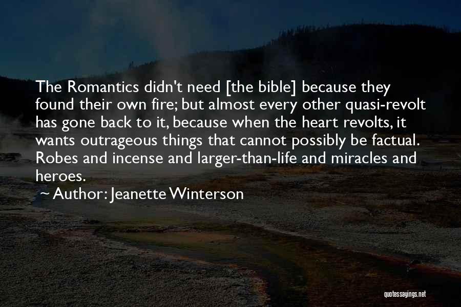 Miracles In The Bible Quotes By Jeanette Winterson