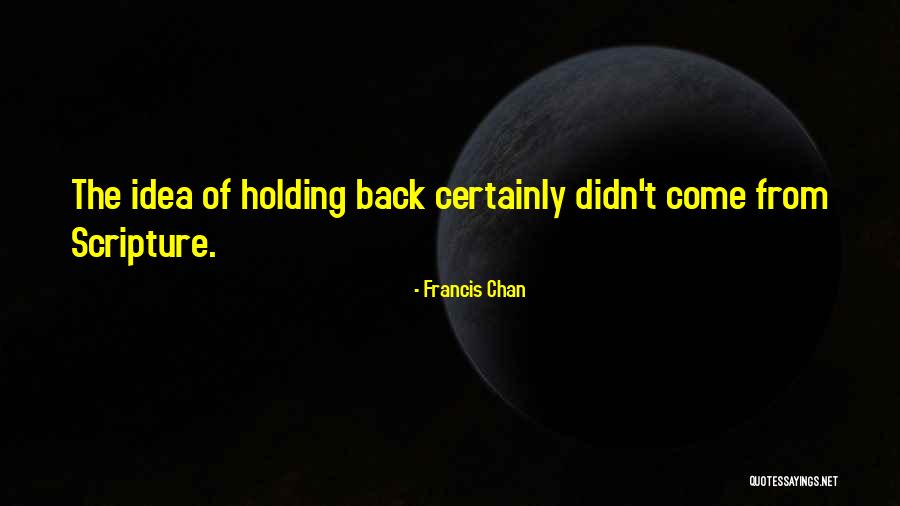 Miracole Burns Quotes By Francis Chan Miracole Burns Quotes By Francis Chan