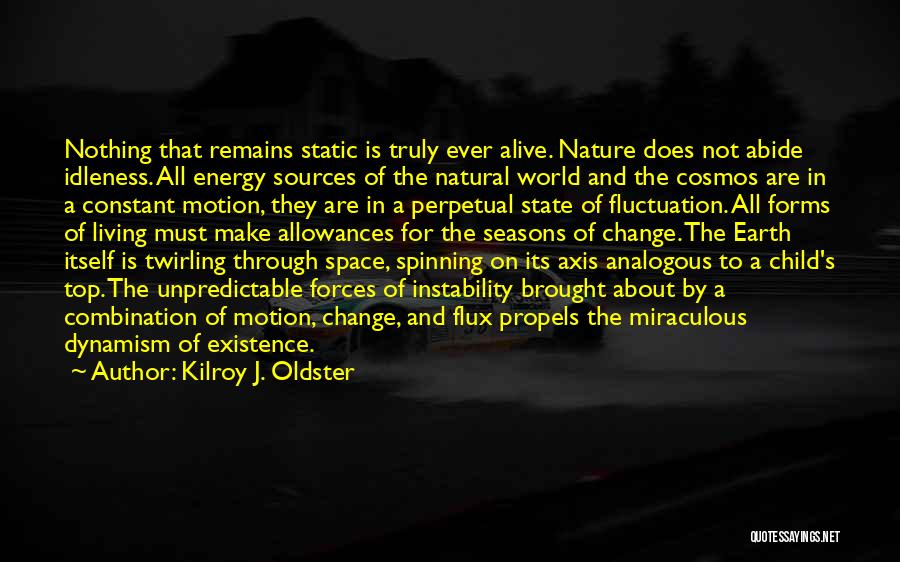 Miraculous Nature Quotes By Kilroy J. Oldster