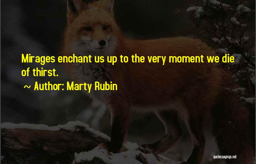 Mirages Quotes By Marty Rubin