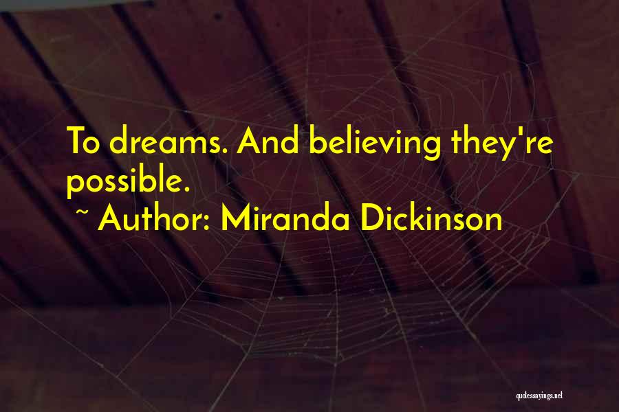 Miranda Dickinson Quotes 353503