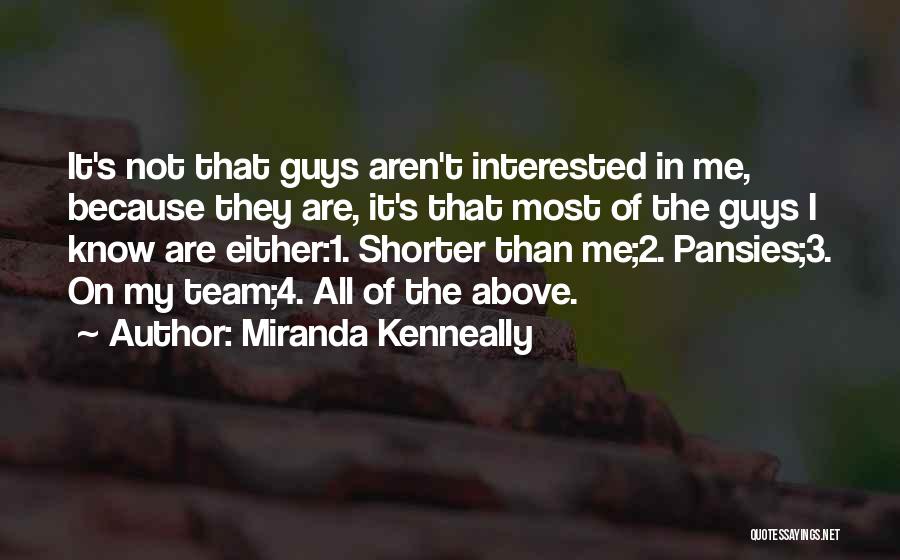 Miranda Quotes By Miranda Kenneally