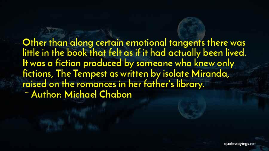 Miranda Tempest Quotes By Michael Chabon