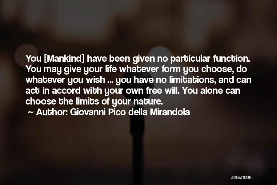 Mirandola Quotes By Giovanni Pico Della Mirandola