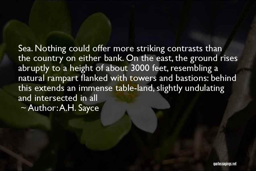 Mirar La Quotes By A.H. Sayce