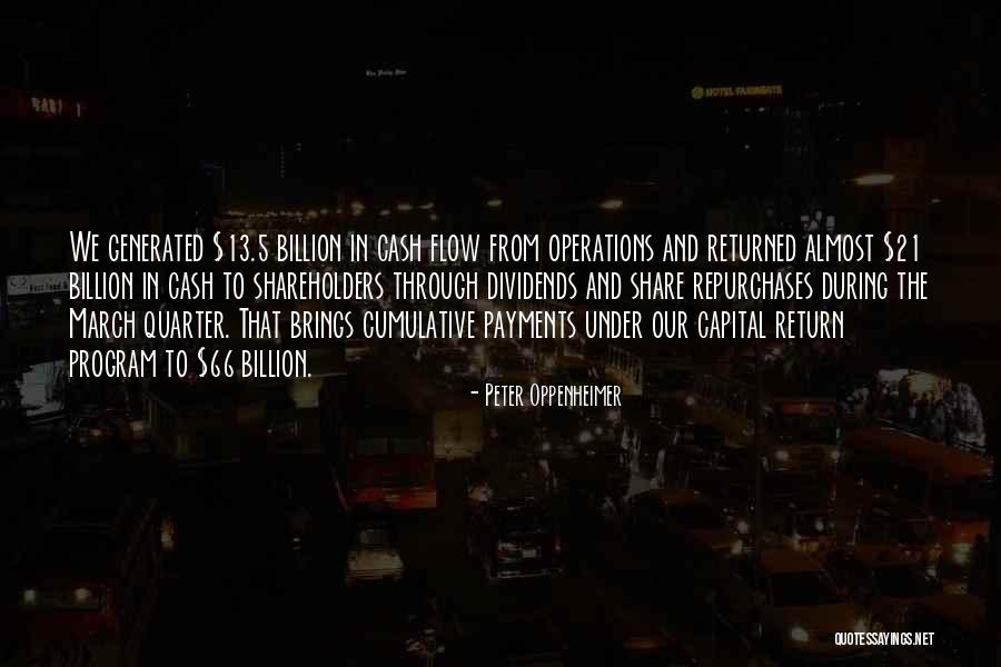 Miraran Quotes By Peter Oppenheimer Miraran Quotes By Peter Oppenheimer