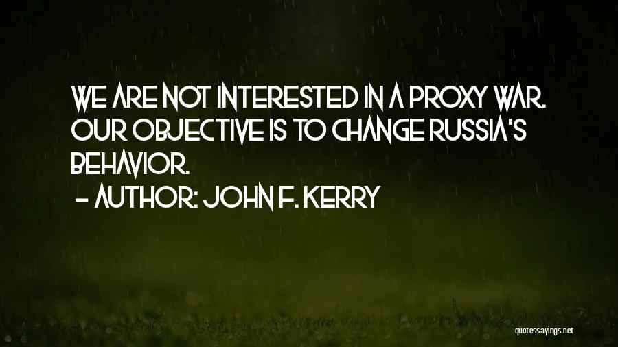 Mirdamadi Quotes By John F. Kerry