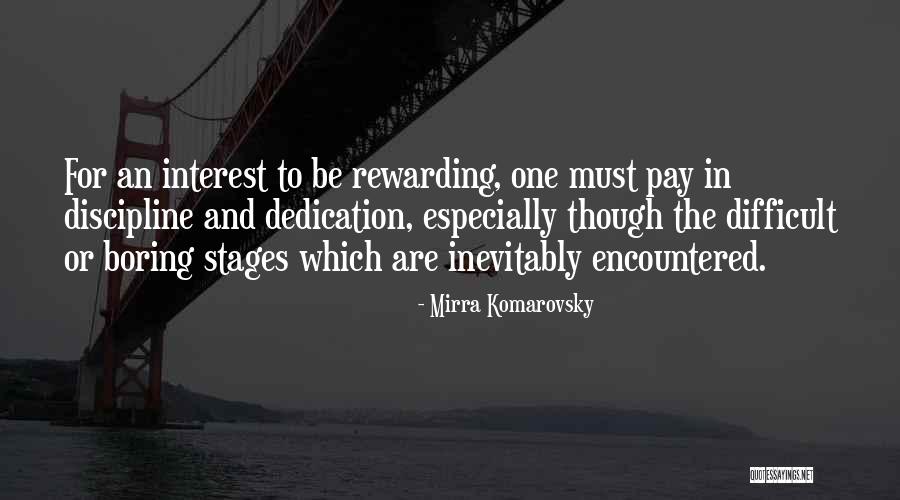 Mirra Komarovsky Quotes 1285465