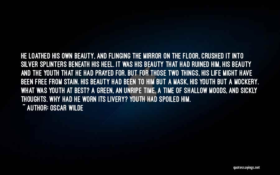 Mirror And Beauty Quotes By Oscar Wilde
