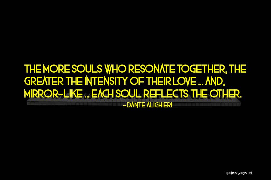 Mirror And Love Quotes By Dante Alighieri