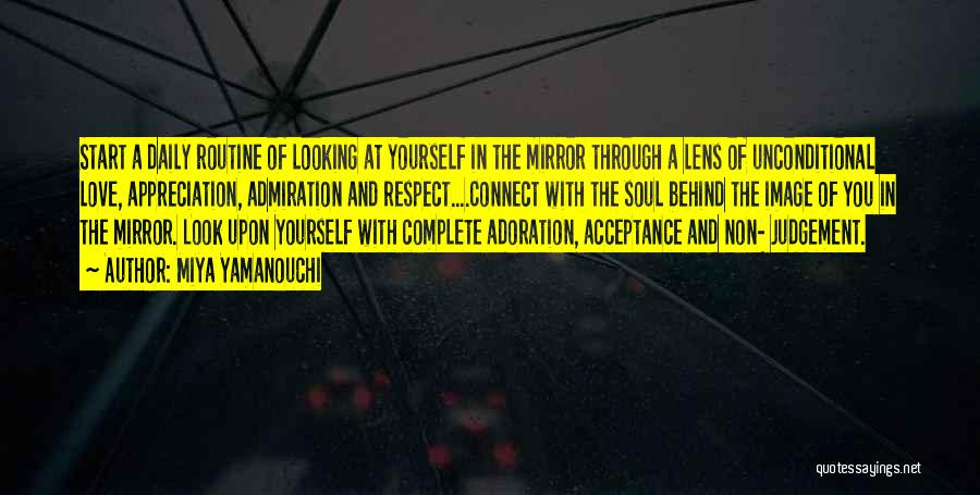 Mirror And Self Quotes By Miya Yamanouchi