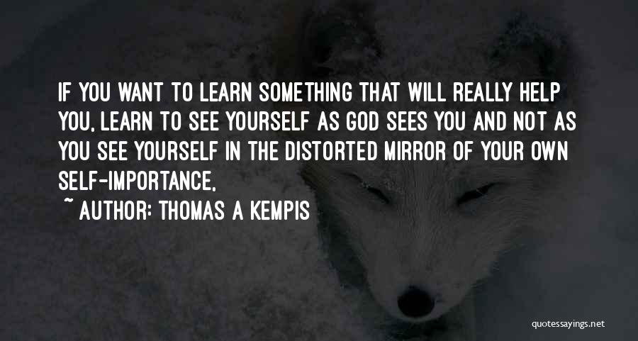 Mirror And Self Quotes By Thomas A Kempis